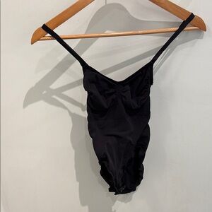 SKIMS Black Chemise Sleek Intimates Sleepwear